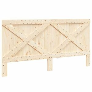 vidaXL tömör fenyőfa fejtámla 200 x 104 cm kép