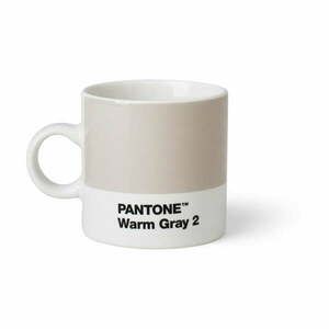 Világosszürke porcelán eszpresszó csésze 120 ml Warm Gray 2 – Pantone kép