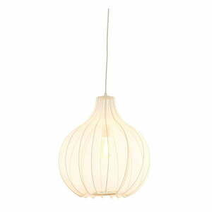 Bézs függőlámpa textil búrával ø 50 cm Elati – Light & Living kép