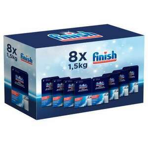 Finish gépi regeneráló só 8x1, 5kg + Ajándék mintatermék kép