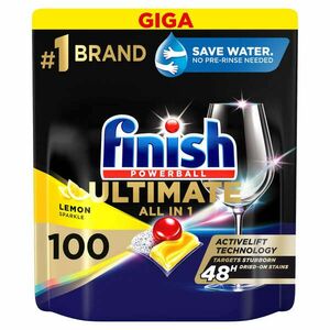 Finish Ultimate All in 1 Lemon Mosogatógép kapszula 100db + Ajánd... kép