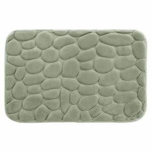 Zöld fürdőszobai kilépő 50x80 cm Ricochet – douceur d'intérieur kép