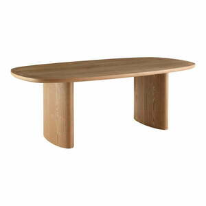 Étkezőasztal kőrisfa dekorral 110x210 cm Serra – House Nordic kép