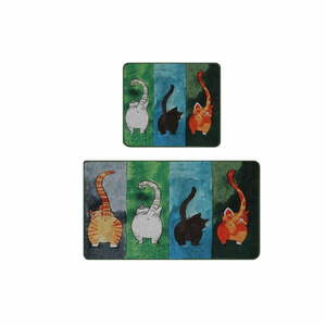 Fürdőszobai kilépő szett 2 db-os 60x100 cm Gatto Carino – Foutastic kép