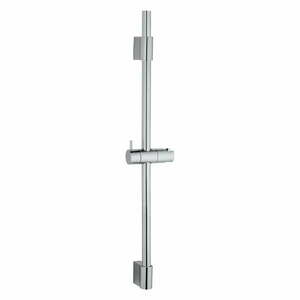 Fényes ezüstszínű fali rozsdamentes acél zuhanytartó 70 cm Classic – Wenko kép