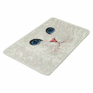 Krémszínű fürdőszobai kilépő 40x60 cm Blue Eyes – Foutastic kép