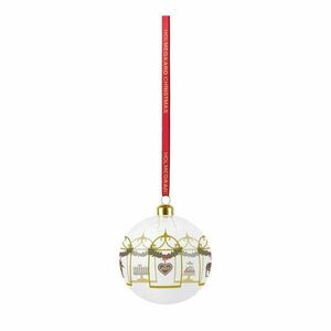Üveg kézzel fújt karácsonyfadísz ø 8 cm Annual Christmas Bauble – Holmegaard kép