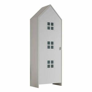 Fehér gyerek ruhásszekrény 58x172x37 cm Casami Bruges – Vipack kép