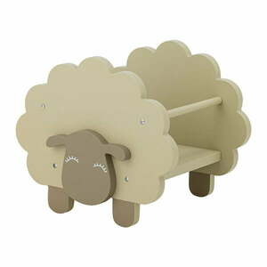 Bézs gyerek könyvespolc 30, 5x30x35 cm Dolly – Bloomingville Mini kép