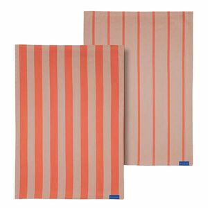 Pamut konyharuha szett 2 db-os 50x70 cm Stripes – Mette Ditmer Denmark kép