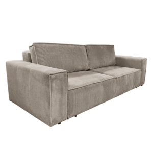 Kihúzható heverő, szürkésbézs Taupe, HARPERA BIG SOFA kép