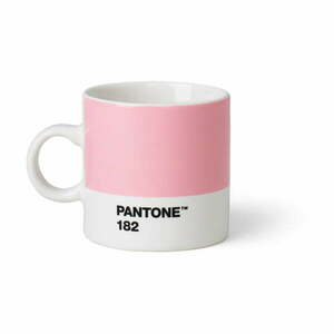 Világos rózsaszín porcelán eszpresszó csésze 120 ml Light Pink 182 – Pantone kép