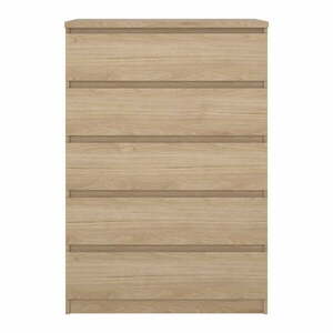 Natúr színű komód tölgyfa dekorral 77x111x50 cm Naia – Tvilum kép