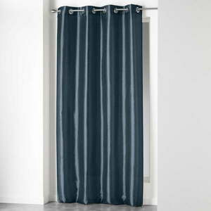 Sötétkék mikroszatén függöny 140x240 cm Shana – douceur d'intérieur kép