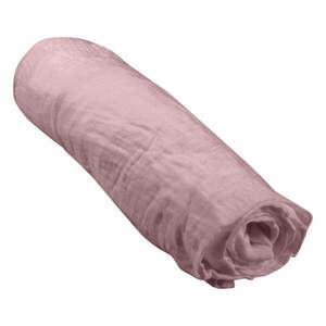 Gumis muszlin gyerek lepedő babaágyhoz 70x140 cm – Bébé Douceur kép