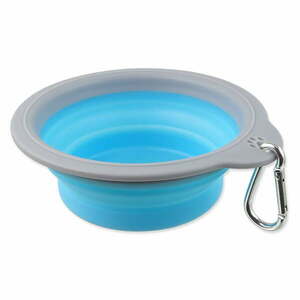 Műanyag utazó tálka kutyáknak ø 15 cm Dog Fantasy – Plaček Pet Products kép