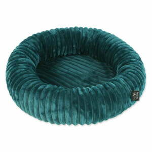 Sötétzöld fekhely kutyáknak ø 40 cm Dog Fantasy Stripe – Plaček Pet Products kép