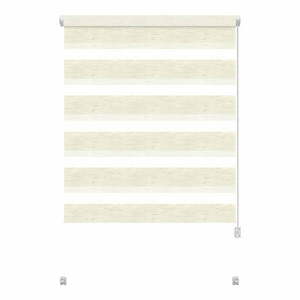 Natúr színű nappali-éjszakai roló 68x215 cm Zebra Silvalin – Gardinia kép