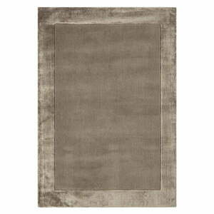 Barna kézi szövésű gyapjú keverék szőnyeg 160x230 cm Ascot – Asiatic Carpets kép