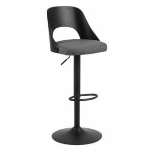 Sötétszürke állítható magasságú bárszék szett 2 db-os (ülésmagasság 84 cm) Lucy – Actona kép