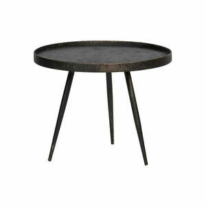 Fekete kerek dohányzóasztal ø 58 cm Bounds – WOOOD kép
