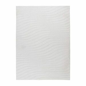 Szőnyeg, hullámmintás, törtfehér, poliészter, 160x230 cm - VOLANTE - Butopêa kép