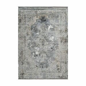 Szőnyeg, Pierre Cardin, klasszikus mintázatú, ezüst - szürke - barna, lyocell - viszkóz - akrill, 80x150 cm - TACHOU - Butopêa kép