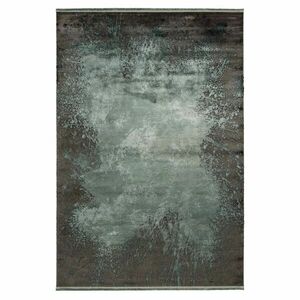 Szőnyeg, Pierre Cardin, fényes hatású, sötétzöld - barna, tencel - viszkóz - akrill, 160x230 cm - LOST - Butopêa kép