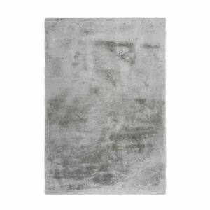 Szőnyeg, szőrme, ezüst, poliészter, 120x170 cm - DOUCEUR - Butopêa kép