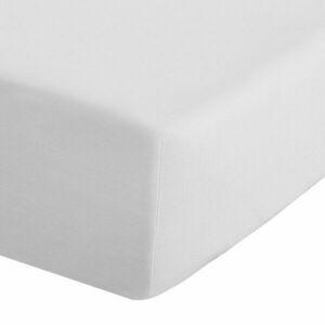 Fehér gumis perkál lepedő 150x200 cm Easy Iron Percale – Catherine Lansfield kép