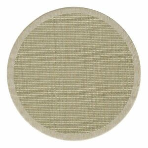 Khaki kerek kültéri-beltéri szőnyeg ø 120 cm Giza 1410 – Ayyildiz Carpets kép