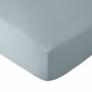 Kékesszürke gumis mikroszálas lepedő 135x190 cm So Soft Easy Iron – Catherine Lansfield kép