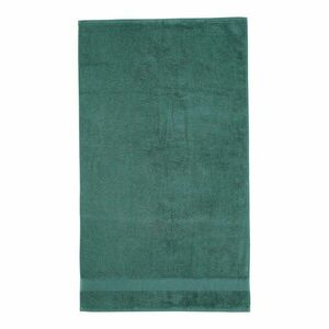 Sötétzöld frottír pamut fürdőlepedő 70x120 cm Anti-Bacterial – Catherine Lansfield kép