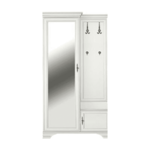 Előszobai szett, alpesi fehér, balos, KENTAK PPK110L kép