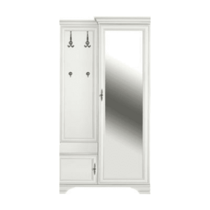 Előszobai szett, alpesi fehér, jobbos, KENTAK PPK110P kép