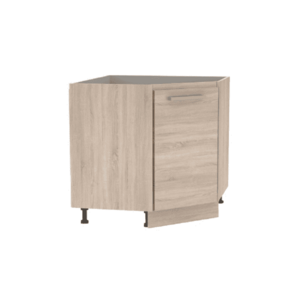 Alsó sarokszekrény, tölgy sonoma, univerzális, NOVA PLUS NOPL-065-RS kép