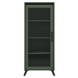 Vitrin, smoke zöld/fekete, LONGY REG1W kép