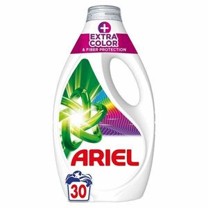 Ariel + Extra szín- és szövetrostvédelem folyékony Mosószer 1, 35L... kép