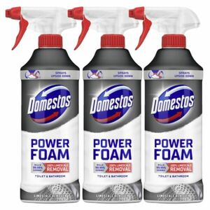 Domestos Power Foam vízkő eltávolító hatású WC és fürdőszoba tisz... kép
