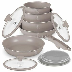 Berlinger Haus BH-8251 Taupe Collection 12 részes Edénykészlet - Taupe kép