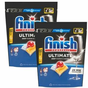 Finish Ultimate All in 1 Lemon Mosogatógép kapszula 2x100db + Aj... kép