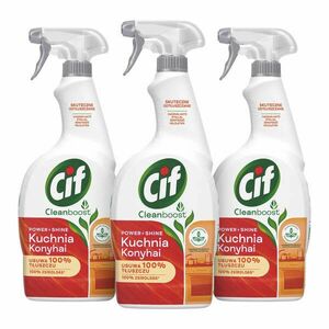 Cif Cleanboost univerzális zsíroldó spray, 3x750 ml kép