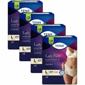 Tena Lady Pants Plus Creme Inkontinencia-fehérnemű magasított der... kép