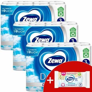 Zewa Deluxe Delicate Care 3 rétegű Toalettpapír 3x24 tekercs + Aj... kép