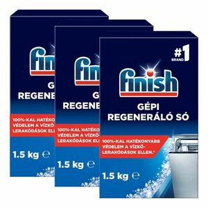 Finish gépi regeneráló só 3x1, 5kg + Ajándék mintatermék kép