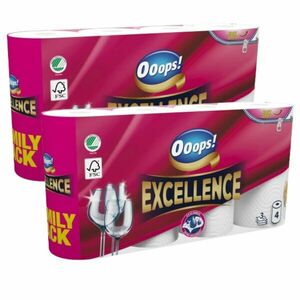 Ooops! Excellence 3 rétegű Papírtörlő 2x4 tekercs kép