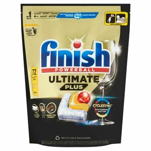 Finish Powerball Ultimate Plus All in 1 Lemon Mosogatógép kapszul... kép