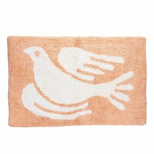 Barackszínű fürdőszobai kilépő 50x80 cm White Dove – Rex London kép