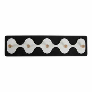 Fekete fali fogas 48 cm Rizar – PT LIVING kép