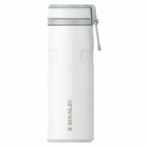 Fehér rozsdamentes acél termosz 470 ml IceFlow™ Bottle Twist Flip Frost – Stanley kép